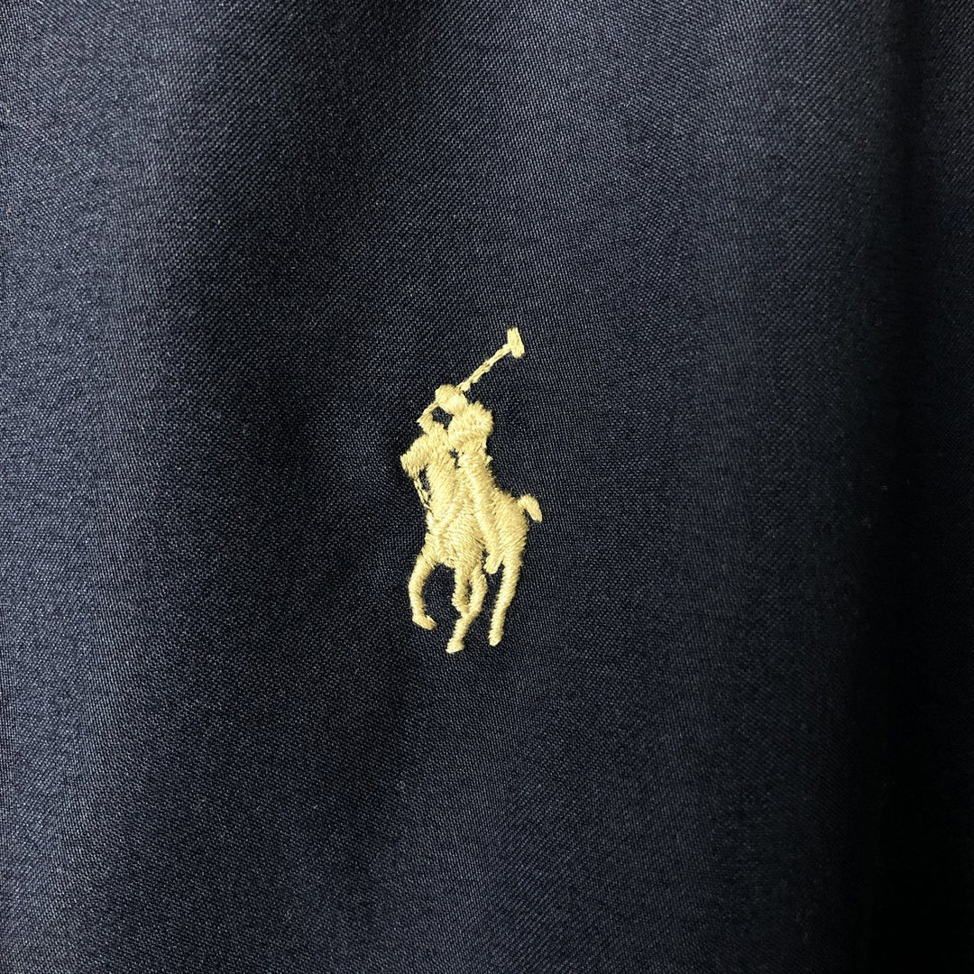 Ralph Lauren POLO by Ralph Lauren Swing Top Sports Jacket Men's XXL polyester navy blue type Vintage Second Hand