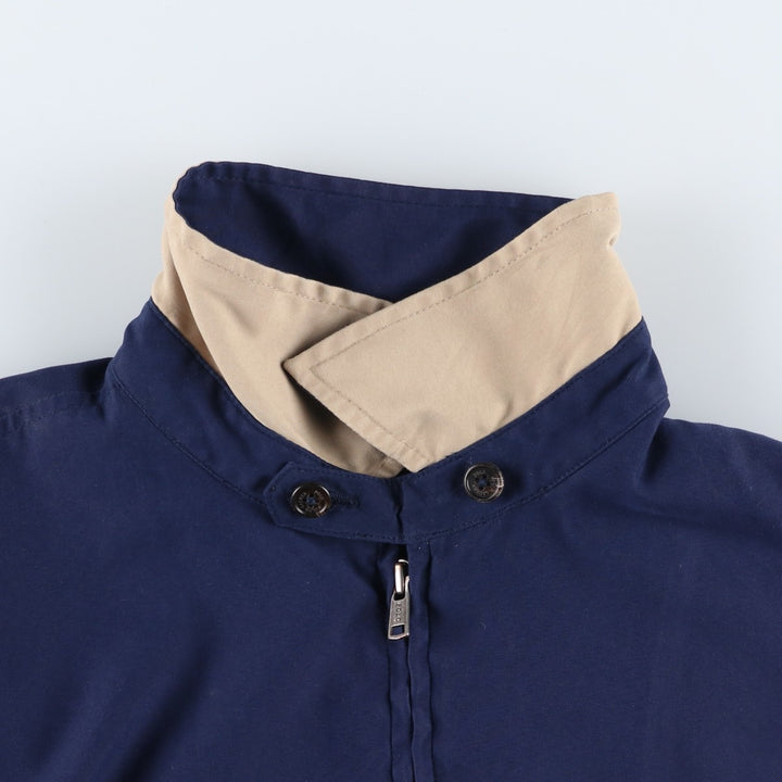 Ralph Lauren POLO by Ralph Lauren Swing Top Sports Jacket Men's L size polyester navy blue type Vintage Second Hand