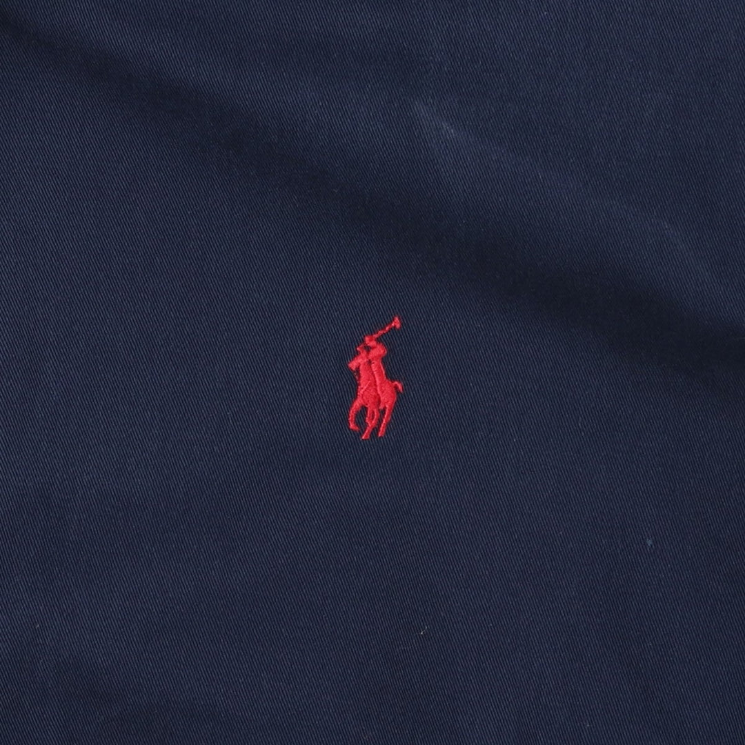 Ralph Lauren POLO by Ralph Lauren Swing Top Sports Jacket Men's XXL cotton navy blue type Vintage Second Hand