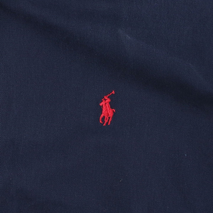 Ralph Lauren POLO by Ralph Lauren Swing Top Sports Jacket Men's XXL cotton navy blue type Vintage Second Hand