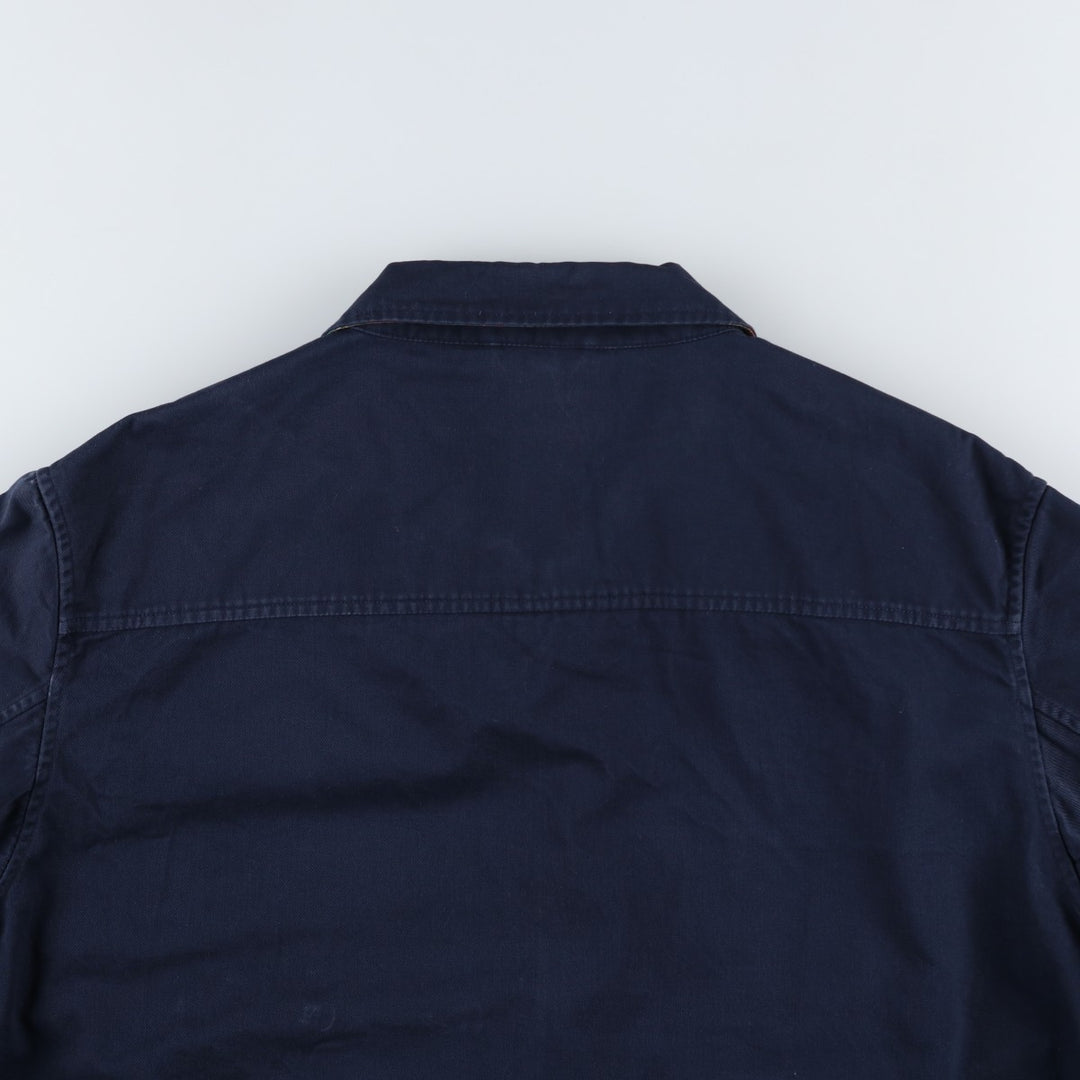 Ralph Lauren POLO by Ralph Lauren Swing Top Sports Jacket Men's XXL cotton navy blue type Vintage Second Hand