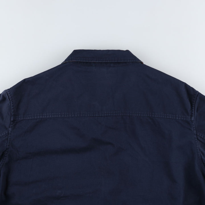 Ralph Lauren POLO by Ralph Lauren Swing Top Sports Jacket Men's XXL cotton navy blue type Vintage Second Hand