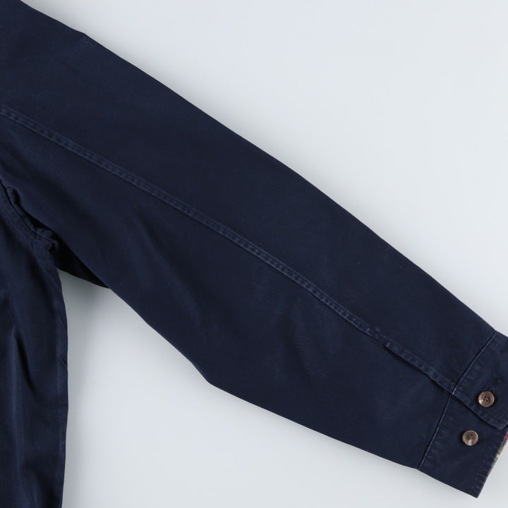 Ralph Lauren POLO by Ralph Lauren Swing Top Sports Jacket Men's XXL cotton navy blue type Vintage Second Hand