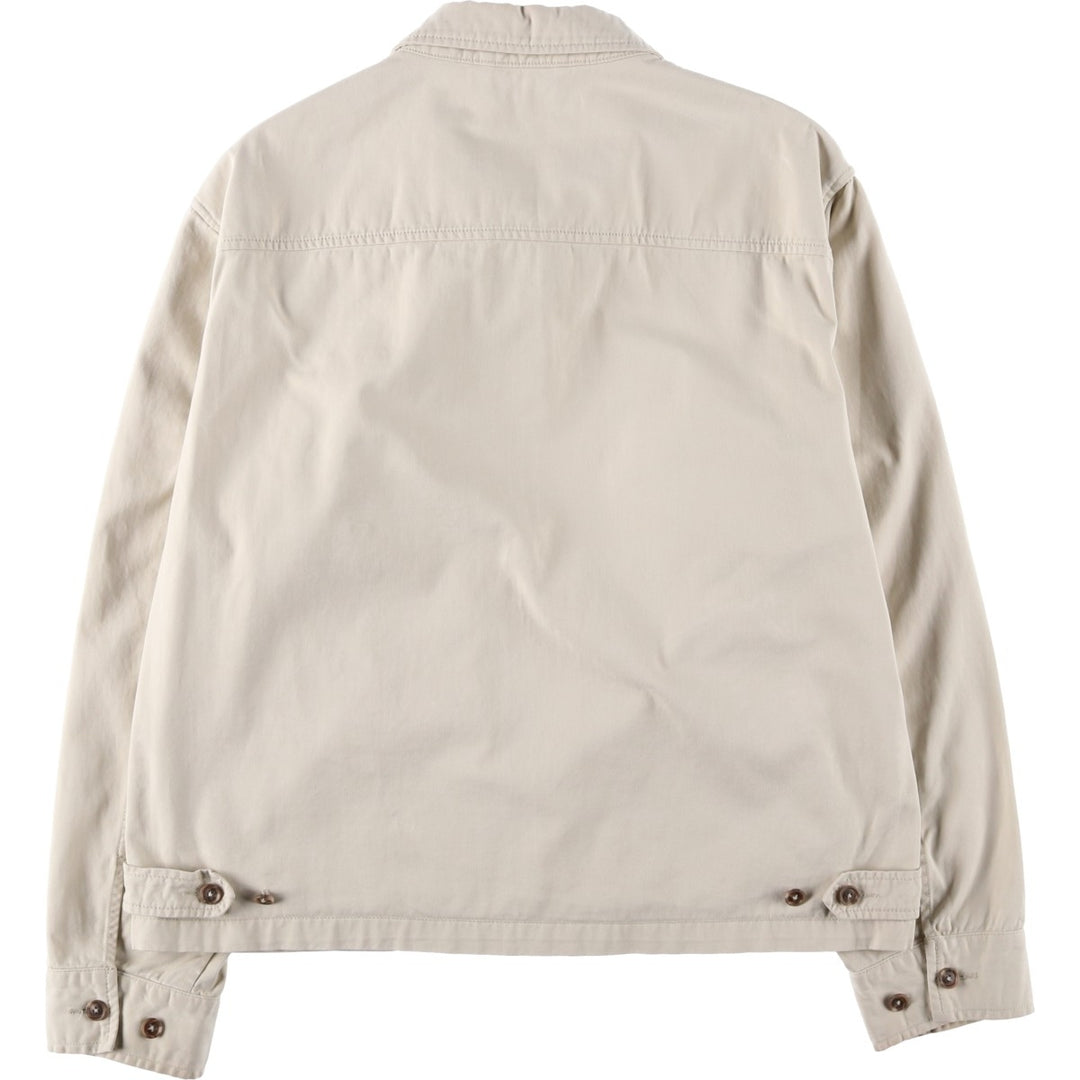 Ralph Lauren POLO RALPH LAUREN Swing Top Sports Jacket Men's L size cotton unbleached Vintage Second Hand