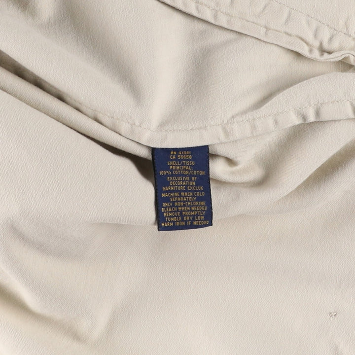 Ralph Lauren POLO RALPH LAUREN Swing Top Sports Jacket Men's L size cotton unbleached Vintage Second Hand