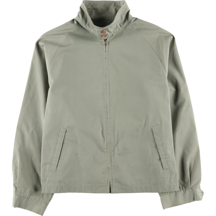 Vintage 1980'S Campus Harrington Jacket, Swing Top, Made in USA, Men's XL Dacron Polyester Khaki type sage green Vintage Second Hand