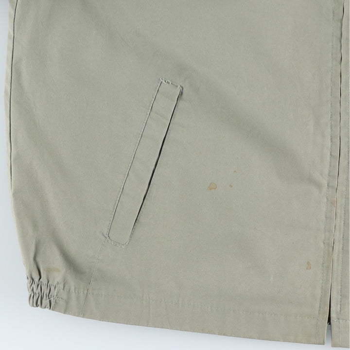 Vintage 1980'S Campus Harrington Jacket, Swing Top, Made in USA, Men's XL Dacron Polyester Khaki type sage green Vintage Second Hand