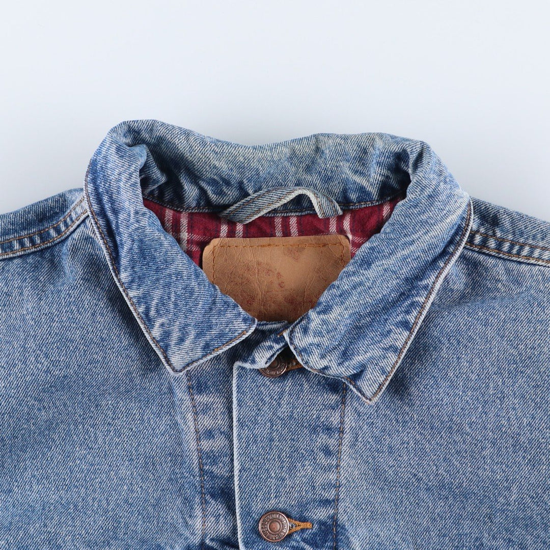 Levi's denim jacket, denim jacket, men's size XL unclear blue type Vintage Second Hand