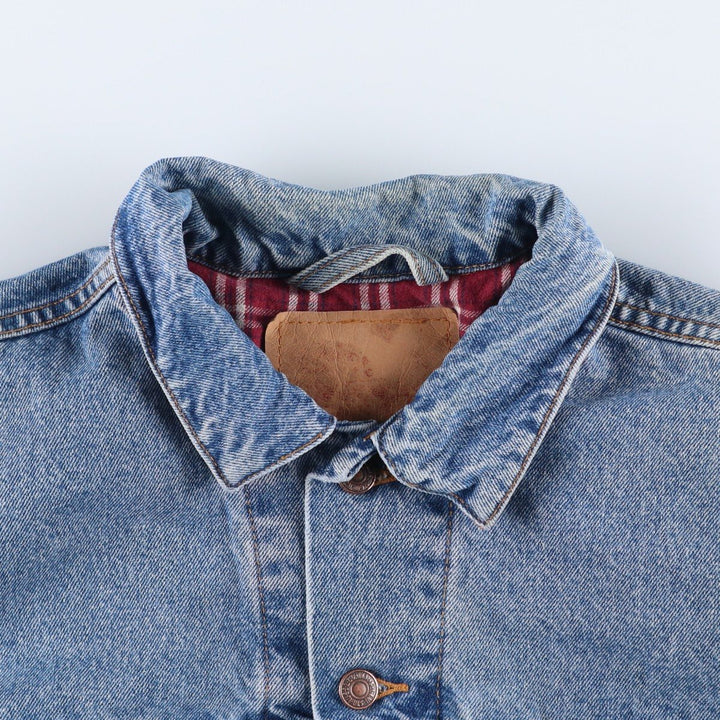 Levi's denim jacket, denim jacket, men's size XL unclear blue type Vintage Second Hand