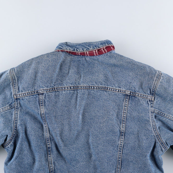 Levi's denim jacket, denim jacket, men's size XL unclear blue type Vintage Second Hand