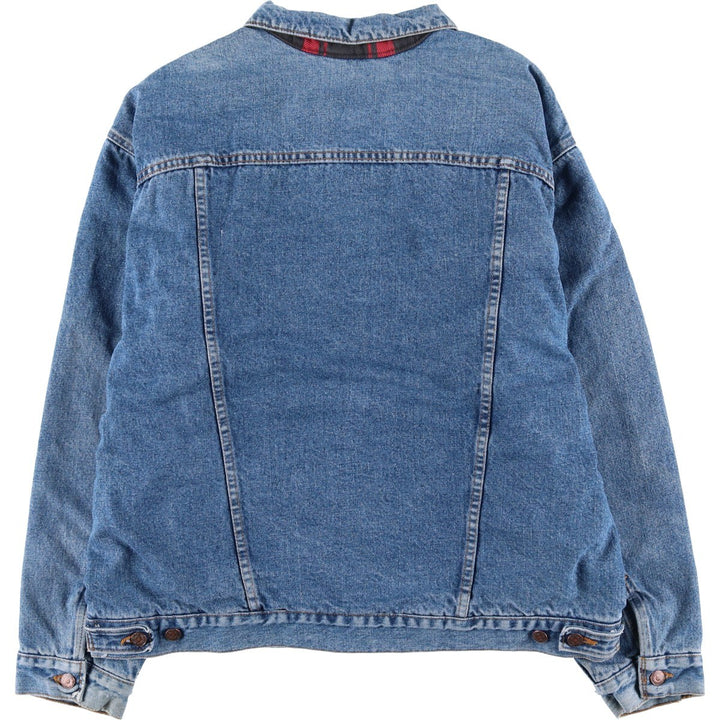 90'S Vintage Levi's Denim Jacket, Made in USA, Men's Size XL unclear blue type Vintage Second Hand