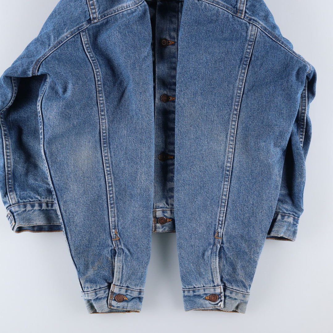 90'S Vintage Levi's Denim Jacket, Made in USA, Men's Size XL unclear blue type Vintage Second Hand