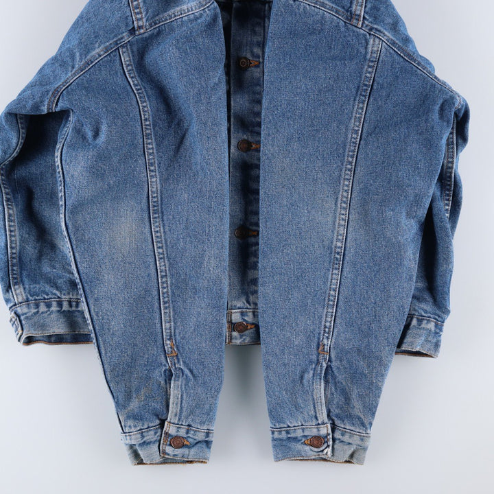 90'S Vintage Levi's Denim Jacket, Made in USA, Men's Size XL unclear blue type Vintage Second Hand