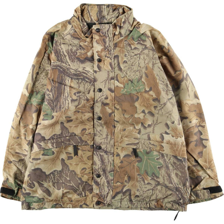 Vintage LL Bean Realtree Camo Mountain Jacket from the 1990'S and 2000s, size L. Nylon (Gore-Tex) Khaki type Vintage Second Hand