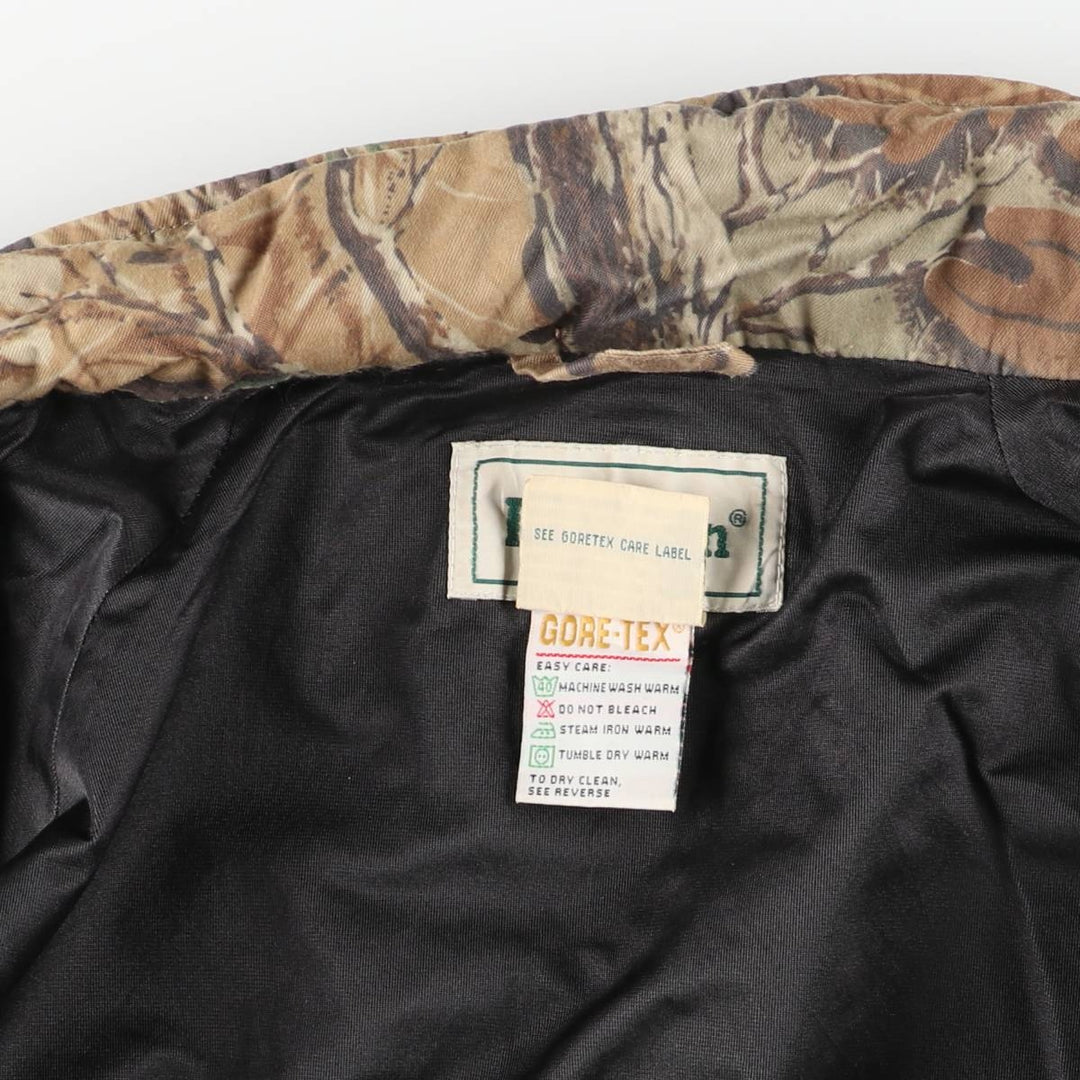 Vintage LL Bean Realtree Camo Mountain Jacket from the 1990'S and 2000s, size L. Nylon (Gore-Tex) Khaki type Vintage Second Hand