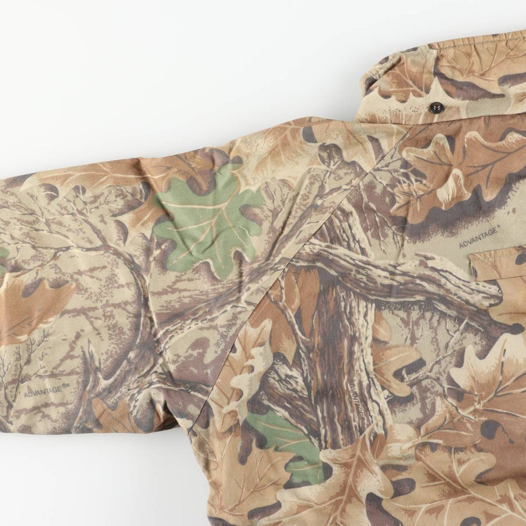 Vintage LL Bean Realtree Camo Mountain Jacket from the 1990'S and 2000s, size L. Nylon (Gore-Tex) Khaki type Vintage Second Hand