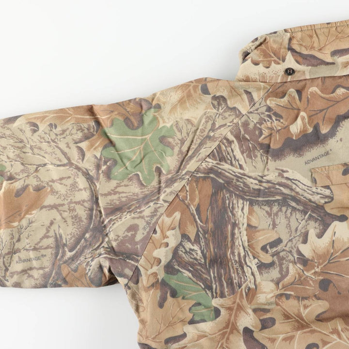 Vintage LL Bean Realtree Camo Mountain Jacket from the 1990'S and 2000s, size L. Nylon (Gore-Tex) Khaki type Vintage Second Hand