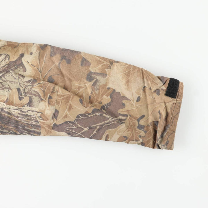 Vintage LL Bean Realtree Camo Mountain Jacket from the 1990'S and 2000s, size L. Nylon (Gore-Tex) Khaki type Vintage Second Hand