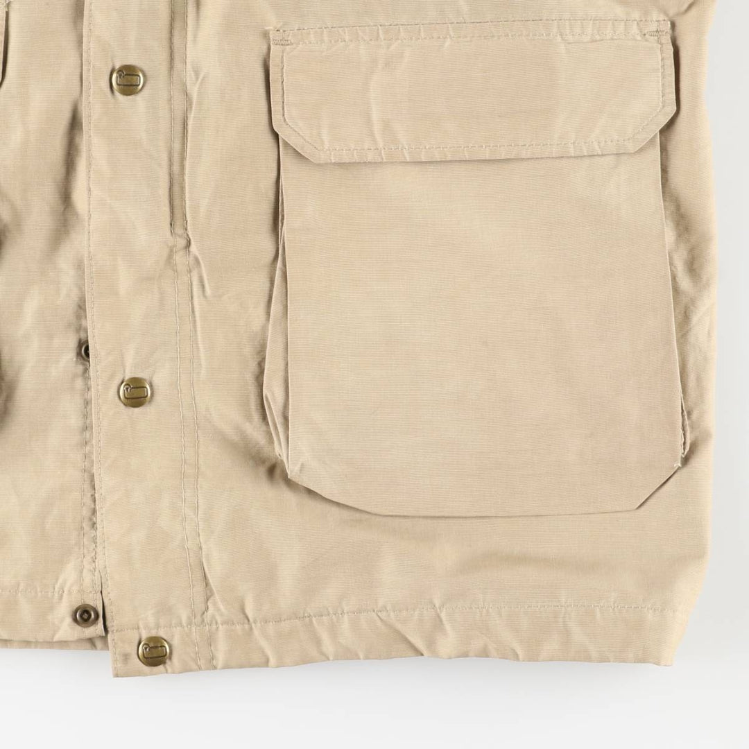 70'S WOOLRICH Mountain Parka Shell Jacket Made in USA Men's L Size Vintage cotton Beige type Vintage Second Hand