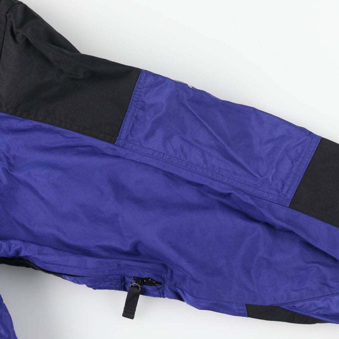 Vintage 90'S Eddie Bauer EBTEK Anorak Parka, Men's XL Nylon Purple type blue-purple Vintage Second Hand