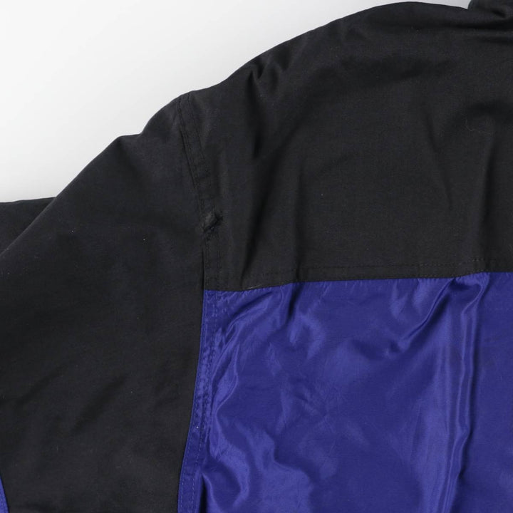 Vintage 90'S Eddie Bauer EBTEK Anorak Parka, Men's XL Nylon Purple type blue-purple Vintage Second Hand