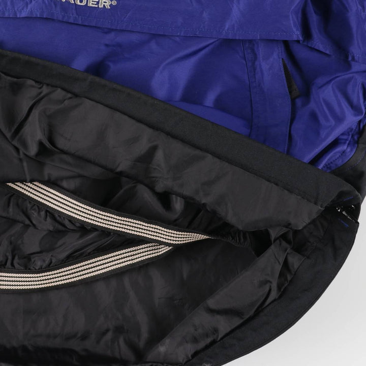 Vintage 90'S Eddie Bauer EBTEK Anorak Parka, Men's XL Nylon Purple type blue-purple Vintage Second Hand