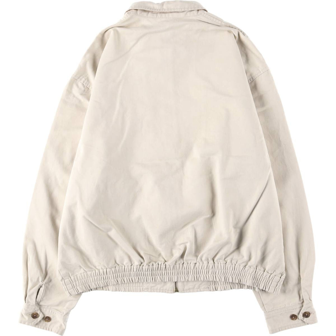 Ralph Lauren POLO by Ralph Lauren Swing Top Sports Jacket Men's L size cotton Beige type Vintage Second Hand