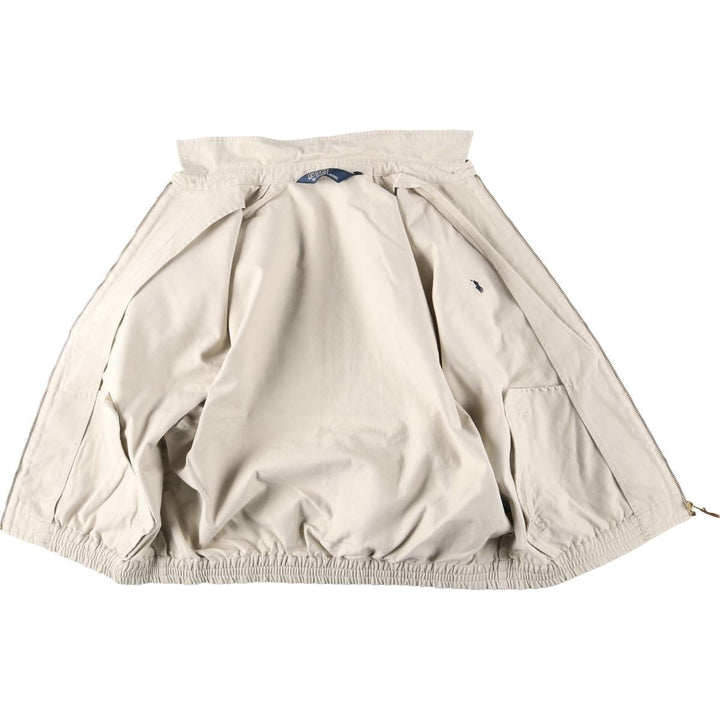 Ralph Lauren POLO by Ralph Lauren Swing Top Sports Jacket Men's L size cotton Beige type Vintage Second Hand