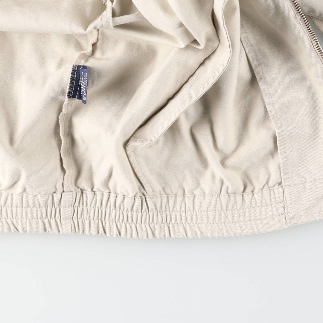 Ralph Lauren POLO by Ralph Lauren Swing Top Sports Jacket Men's L size cotton Beige type Vintage Second Hand