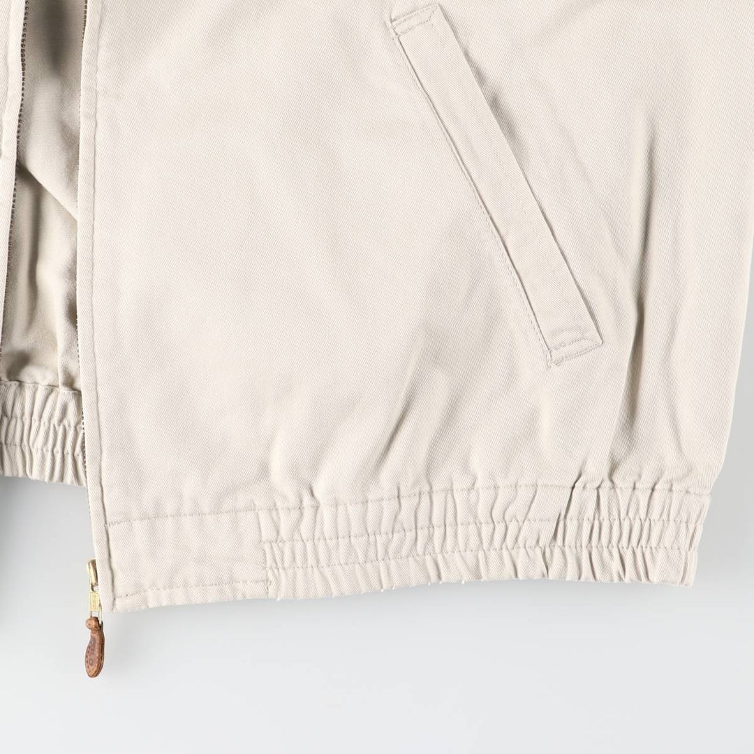 Ralph Lauren POLO by Ralph Lauren Swing Top Sports Jacket Men's L size cotton Beige type Vintage Second Hand