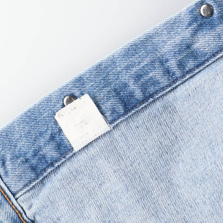 90'S Vintage Levi's Denim Jacket, Men's Size XL unclear blue type Vintage Second Hand