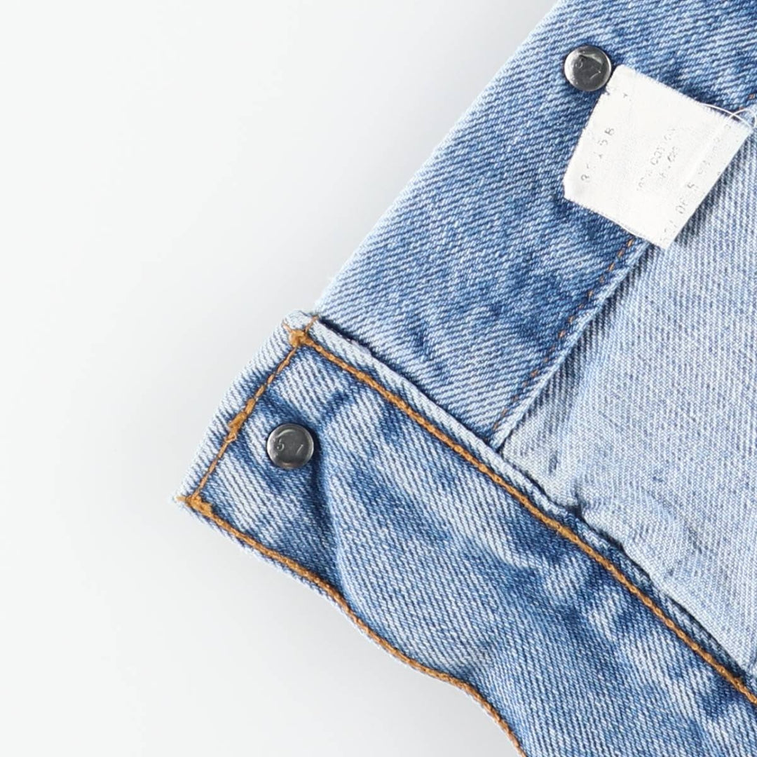90'S Vintage Levi's Denim Jacket, Men's Size XL unclear blue type Vintage Second Hand