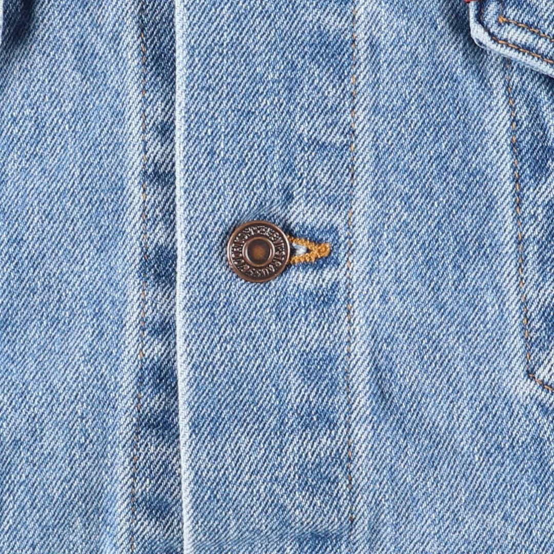 90'S Vintage Levi's Denim Jacket, Men's Size XL unclear blue type Vintage Second Hand