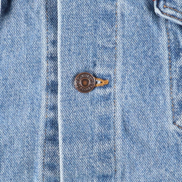 90'S Vintage Levi's Denim Jacket, Men's Size XL unclear blue type Vintage Second Hand