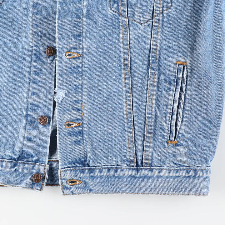 90'S Vintage Levi's Denim Jacket, Men's Size XL unclear blue type Vintage Second Hand