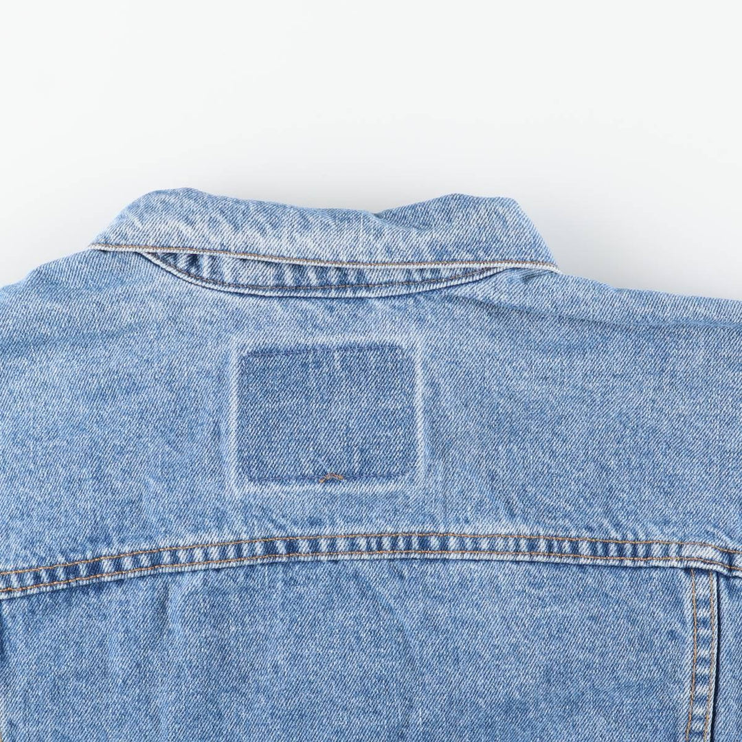 90'S Vintage Levi's Denim Jacket, Men's Size XL unclear blue type Vintage Second Hand