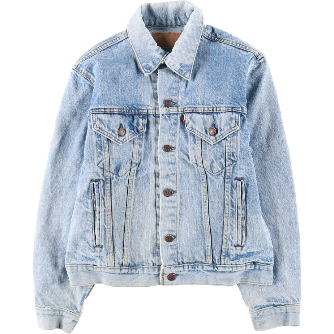 Levi's denim jacket, denim jacket, made in the USA, men's size M, vintage cotton blue type Vintage Second Hand
