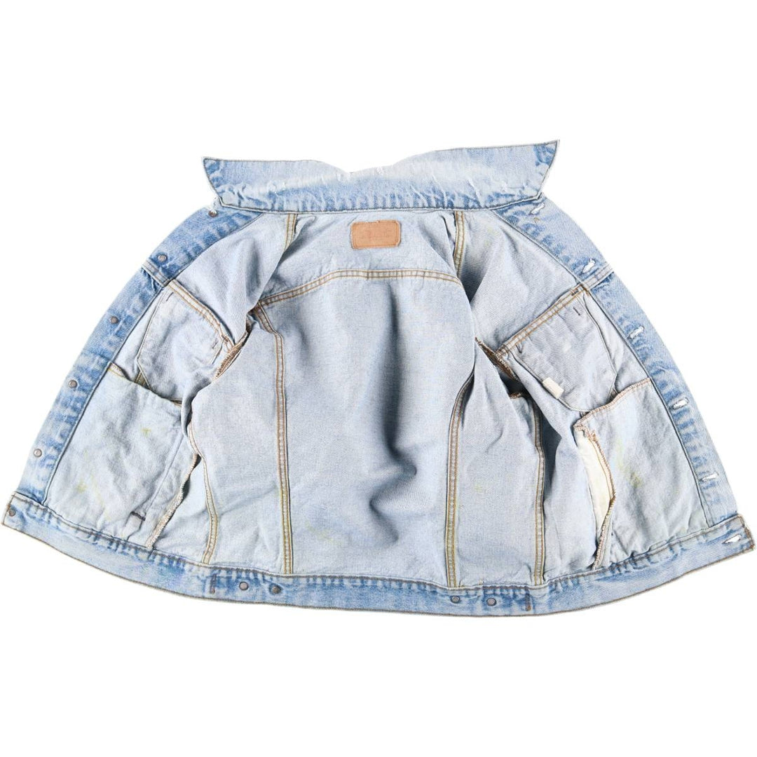 Levi's denim jacket, denim jacket, made in the USA, men's size M, vintage cotton blue type Vintage Second Hand