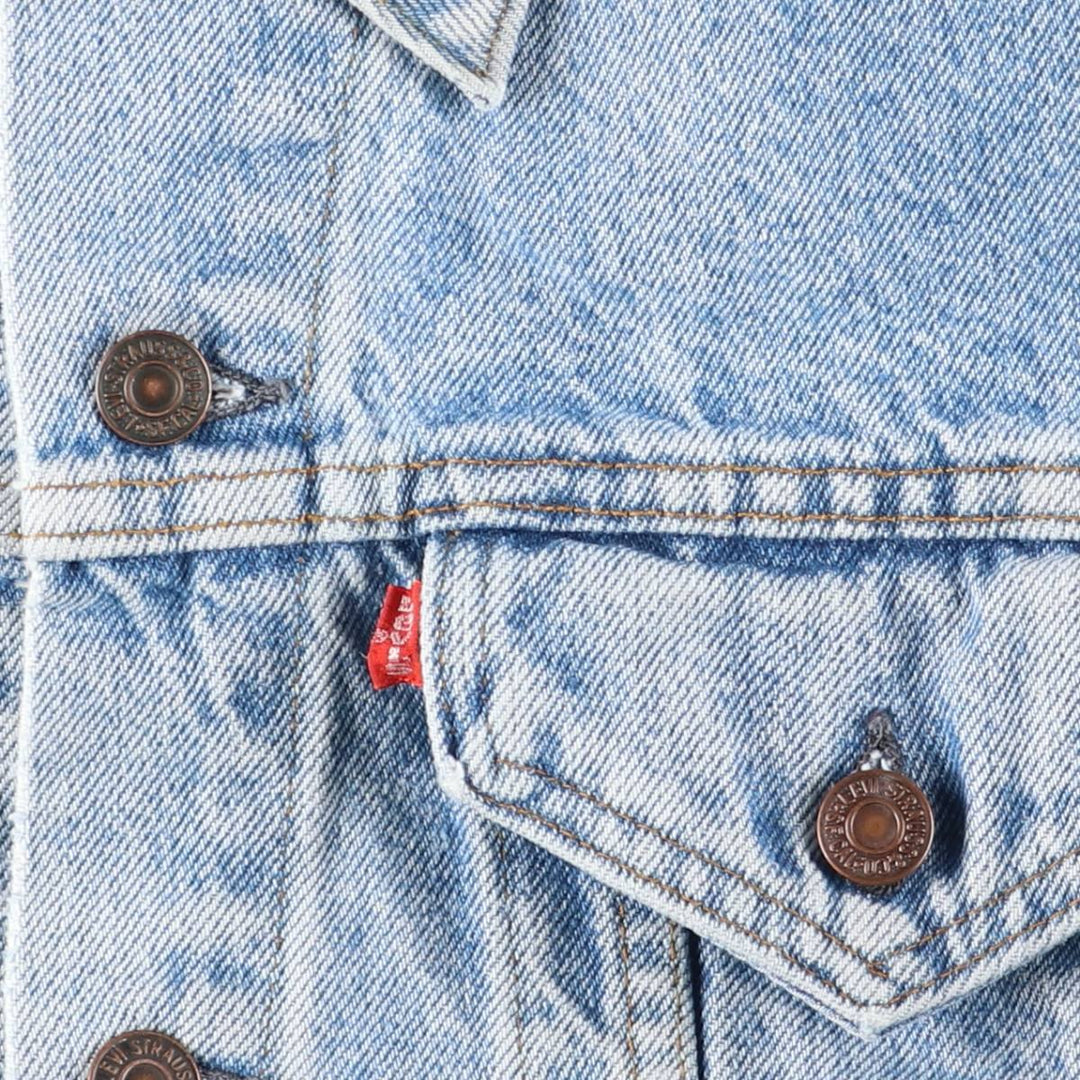 Levi's denim jacket, denim jacket, made in the USA, men's size M, vintage cotton blue type Vintage Second Hand