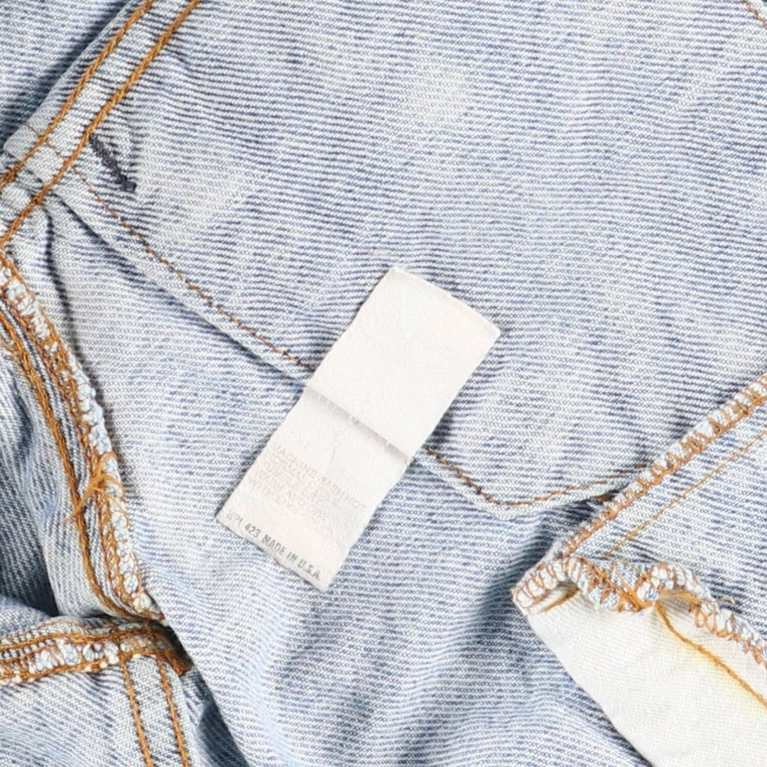 Levi's denim jacket, denim jacket, made in the USA, men's size M, vintage cotton blue type Vintage Second Hand