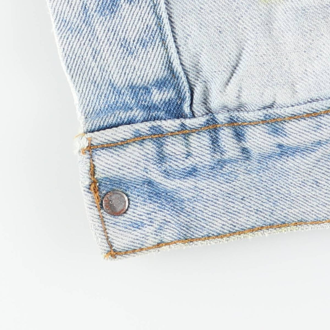 Levi's denim jacket, denim jacket, made in the USA, men's size M, vintage cotton blue type Vintage Second Hand