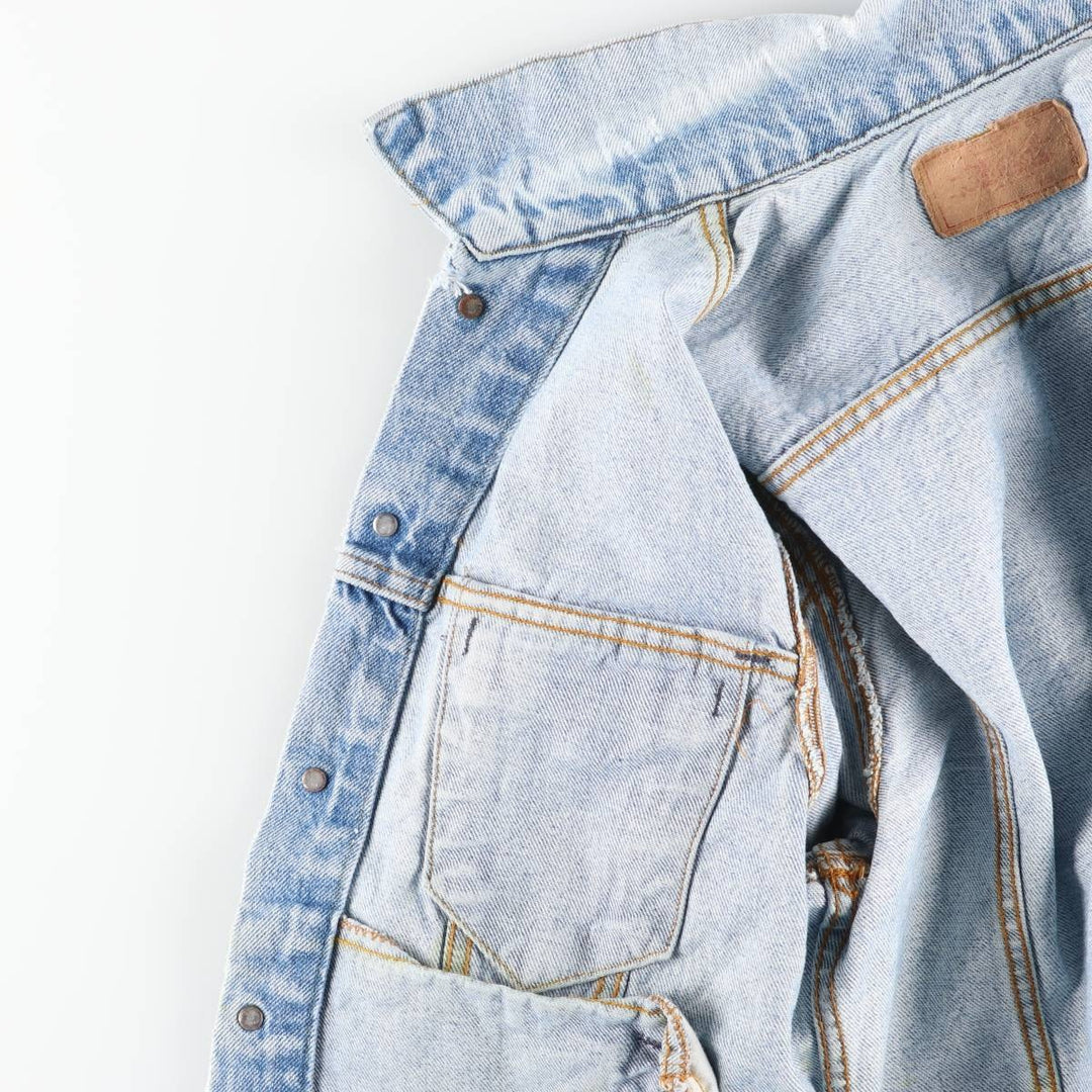 Levi's denim jacket, denim jacket, made in the USA, men's size M, vintage cotton blue type Vintage Second Hand