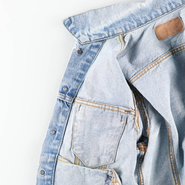 Levi's denim jacket, denim jacket, made in the USA, men's size M, vintage cotton blue type Vintage Second Hand