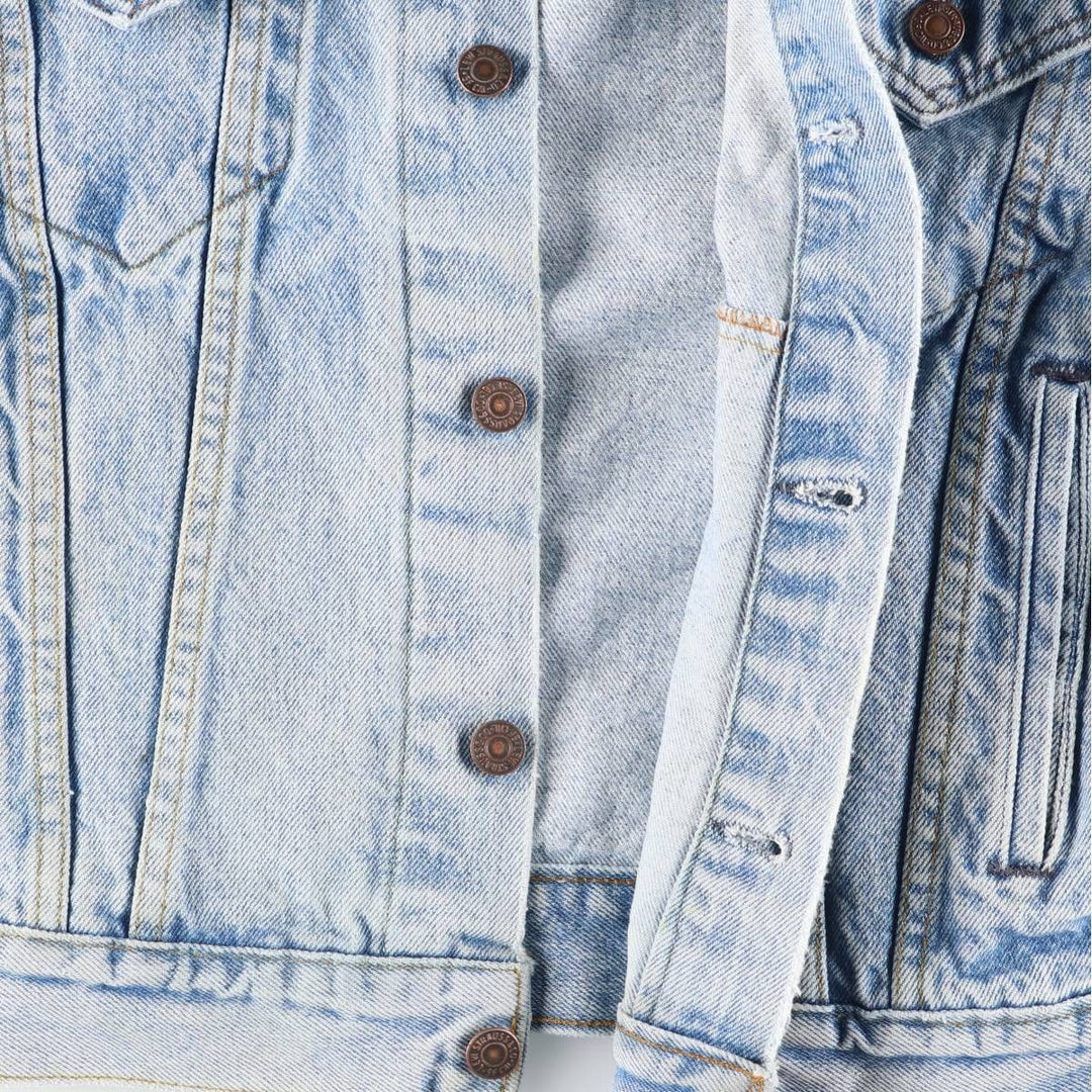 Levi's denim jacket, denim jacket, made in the USA, men's size M, vintage cotton blue type Vintage Second Hand