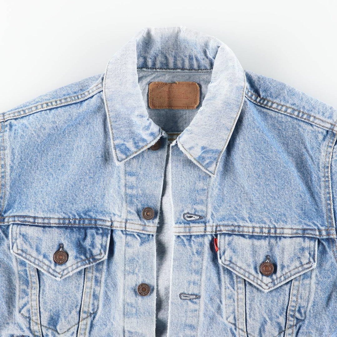 Levi's denim jacket, denim jacket, made in the USA, men's size M, vintage cotton blue type Vintage Second Hand