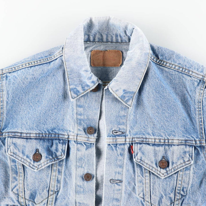 Levi's denim jacket, denim jacket, made in the USA, men's size M, vintage cotton blue type Vintage Second Hand