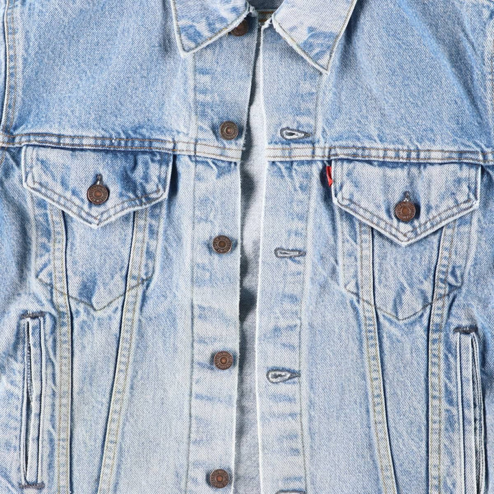 Levi's denim jacket, denim jacket, made in the USA, men's size M, vintage cotton blue type Vintage Second Hand