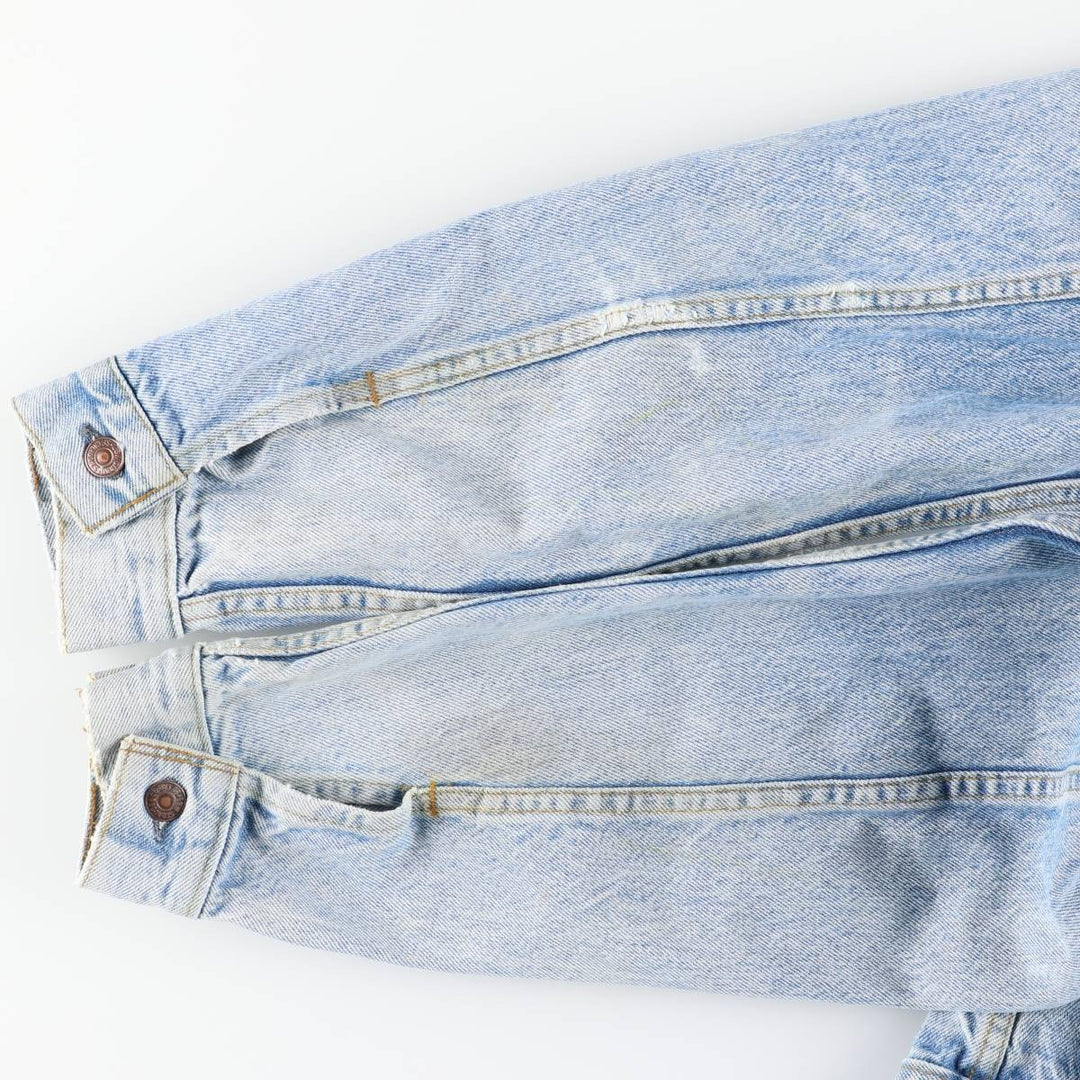 Levi's denim jacket, denim jacket, made in the USA, men's size M, vintage cotton blue type Vintage Second Hand