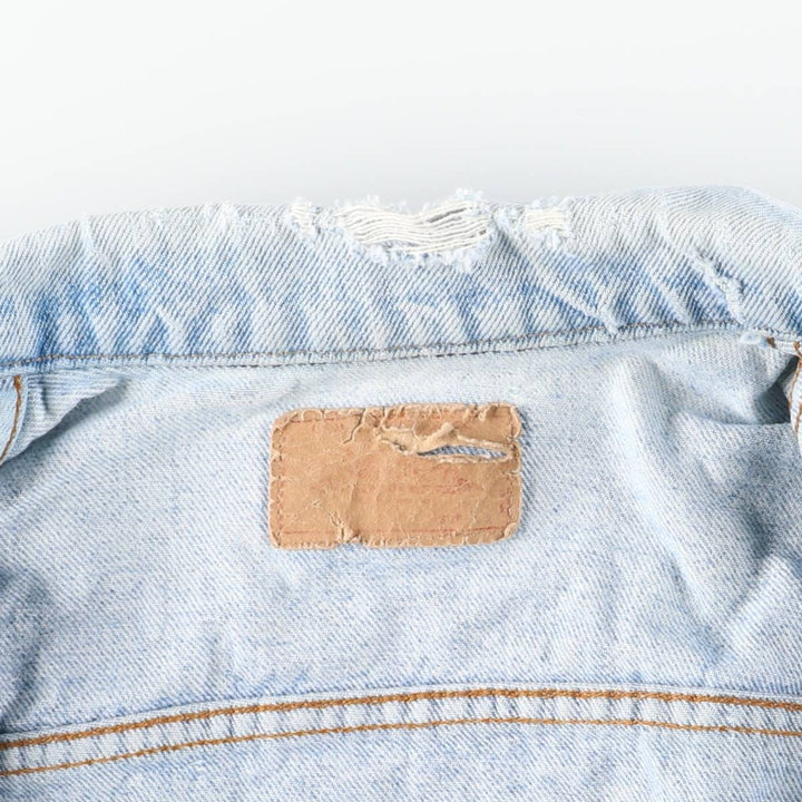 Vintage 1990'S Levi's denim jacket, size S, men's size S unclear blue type Vintage Second Hand