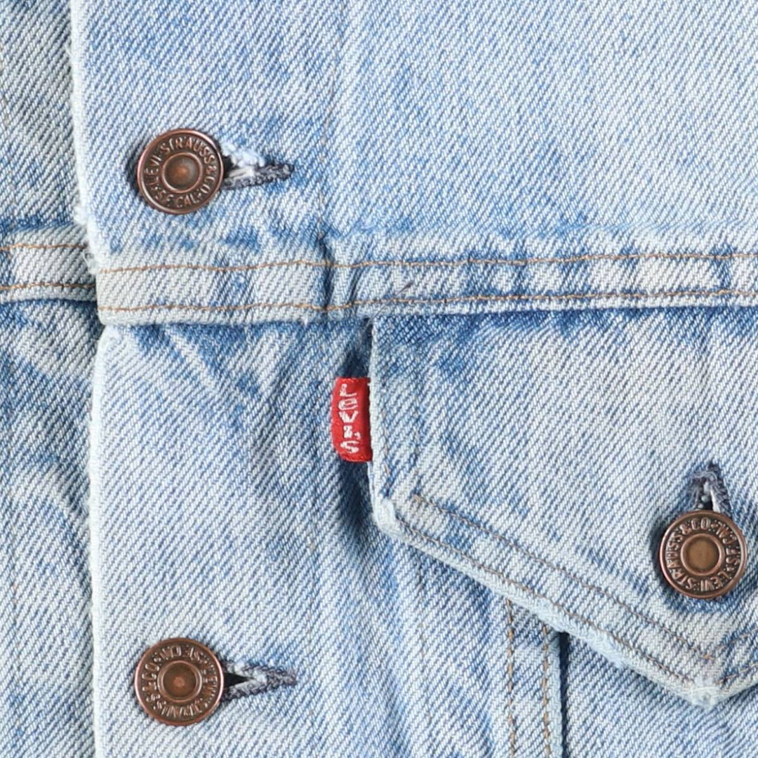 Vintage 1990'S Levi's denim jacket, size S, men's size S unclear blue type Vintage Second Hand